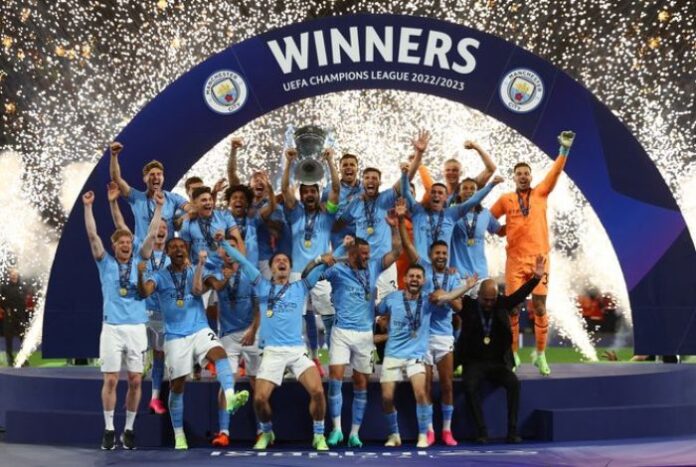 Manchester City logró su primer título de Champions League tras vencer a Inter de Milán