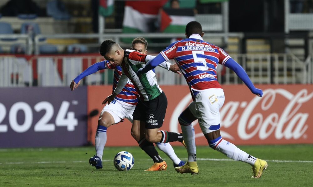 (Goles) Palestino cayó ante Fortaleza y se despidió de la Copa