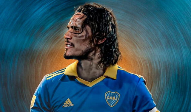 Edinson Cavani fue oficializado como refuerzo de Boca Juniors