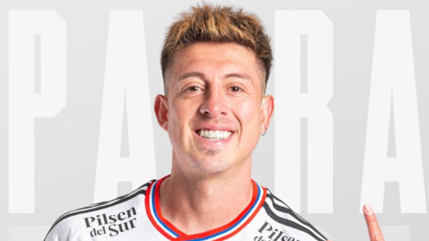 Colo Colo hizo oficial la llegada de Pablo Parra