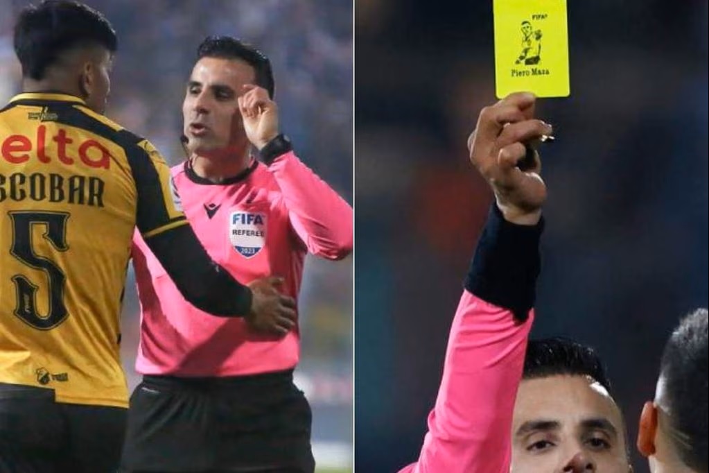 «El Cathy Barriga del fútbol chilensis…»: Tarjetas de Piero Maza dejaron ola de bromas