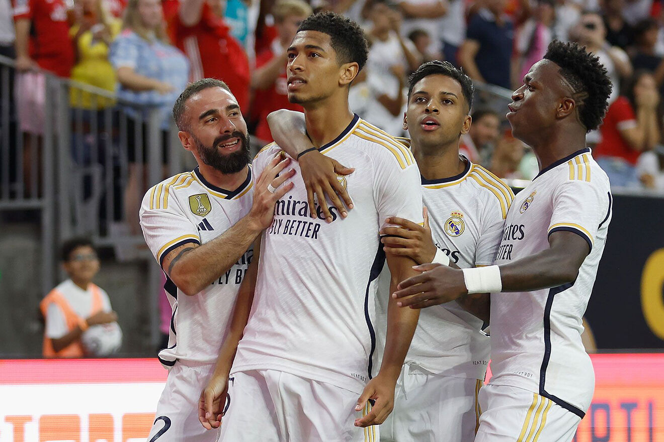 (Goles) Real Madrid venció a Manchester United en su pretemporada