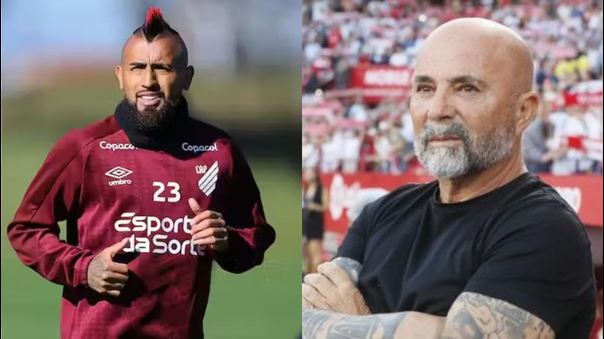 sampaoli responde a vidal