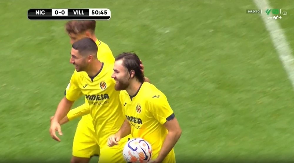 (Video) Ben Brereton marcó su primer gol como jugador del Villarreal