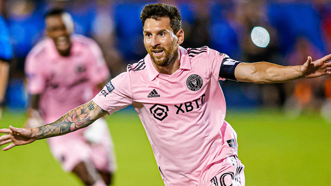 (Goles) Messi rescató a Inter Miami con un doblete y avanzó a cuartos de la Leagues Cup