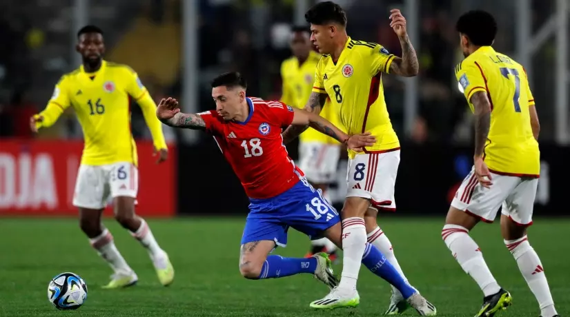 chile empato con colombia