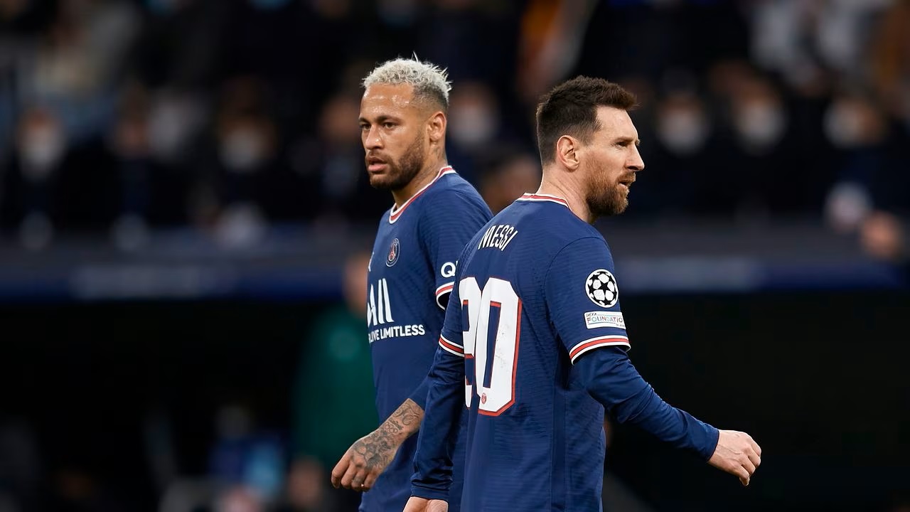 neymar y messi