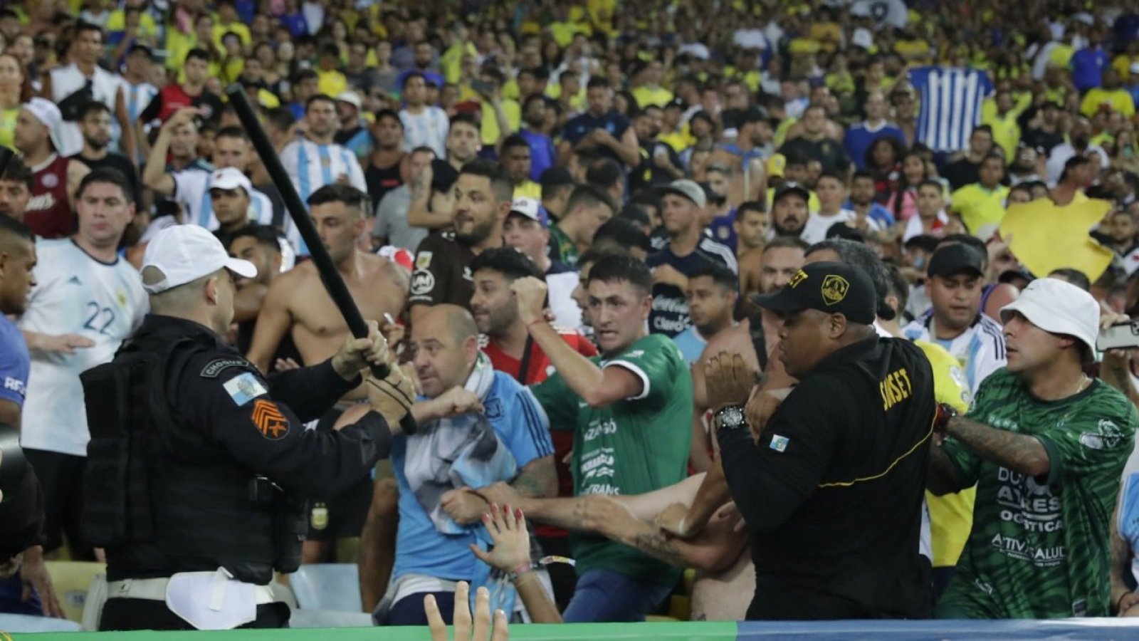 incidentes maracana argentina