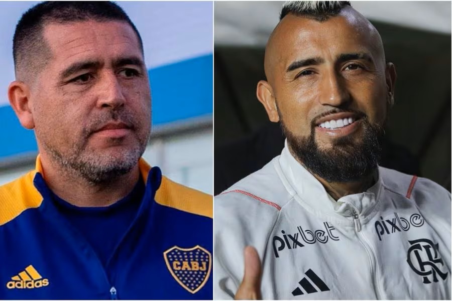 juan roman riquelme y artur o vidal