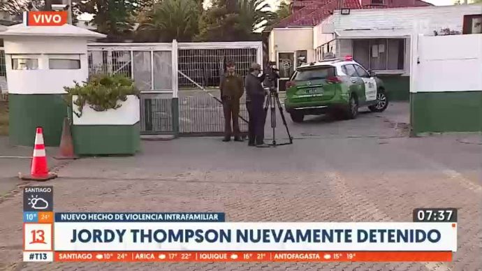 thompson detenido