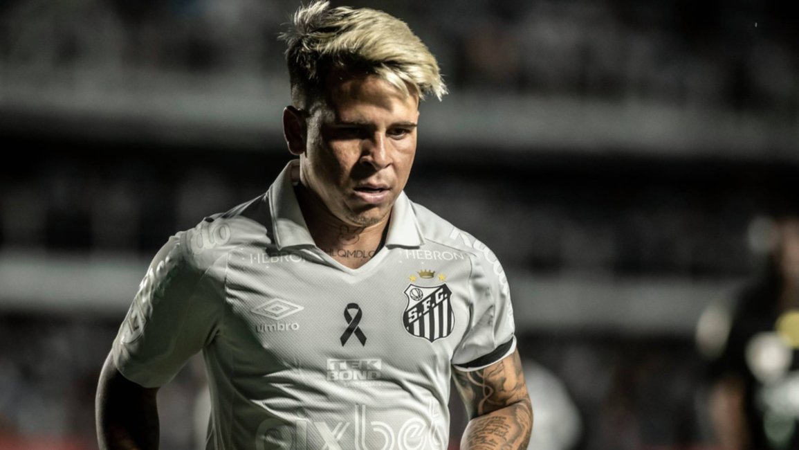 soteldo descendio con santos