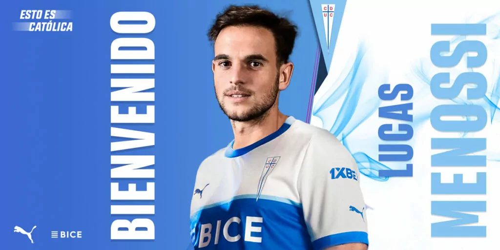 U. Católica anuncia a Lucas Menossi como su cuarto refuerzo para esta temporada