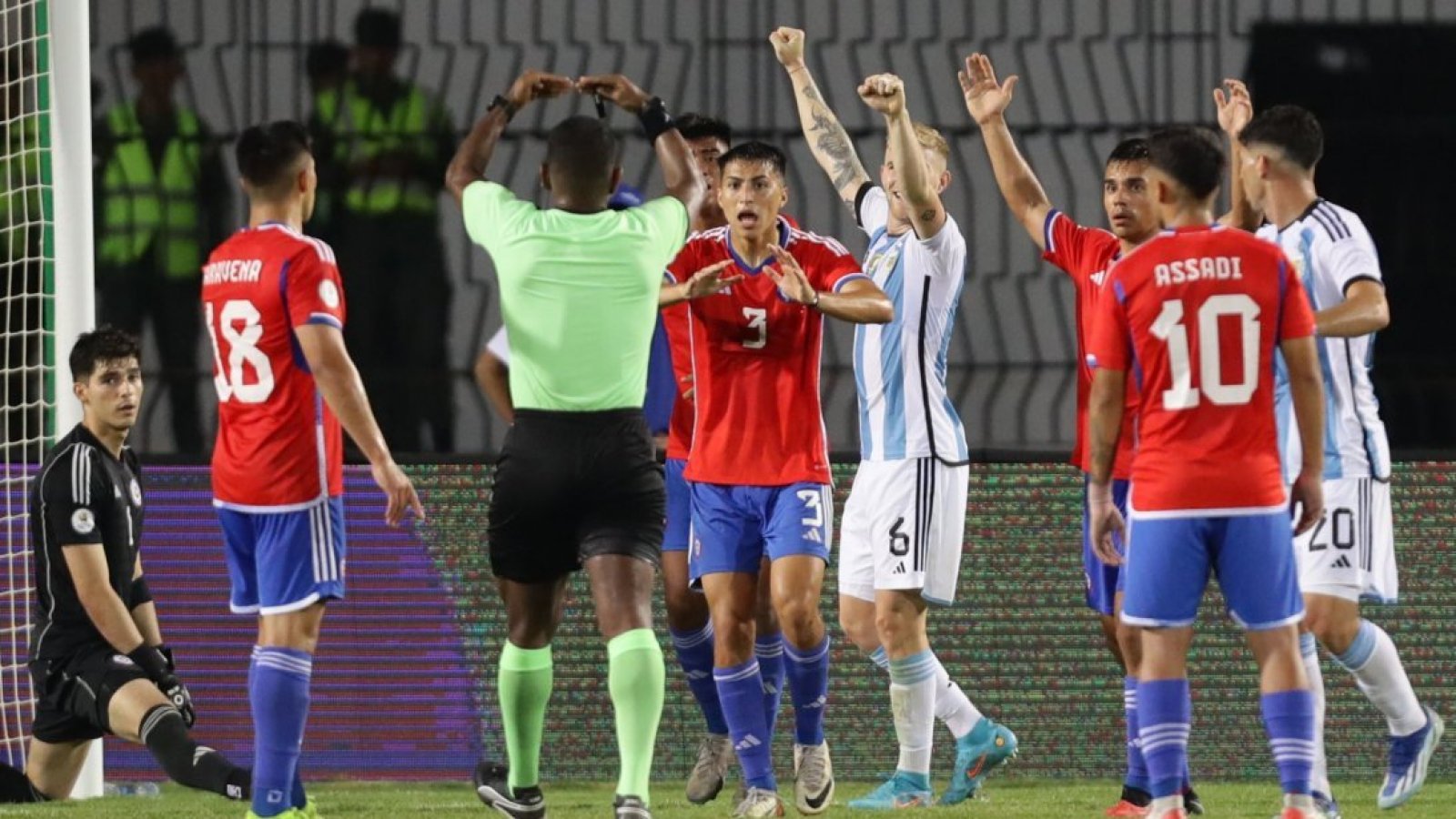 argenrina elimina a chile