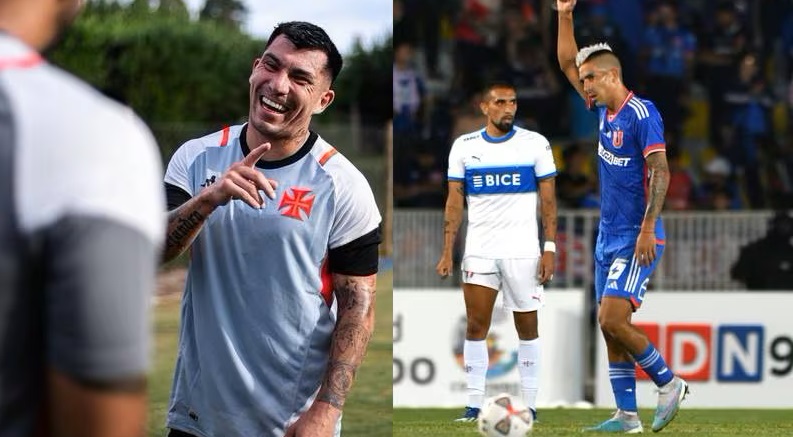 gary medel felicita a la u