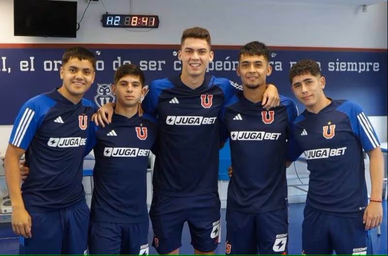 Estos son los juveniles que comenzaron la pretemporada en la ‘U’ con Gustavo Álvarez