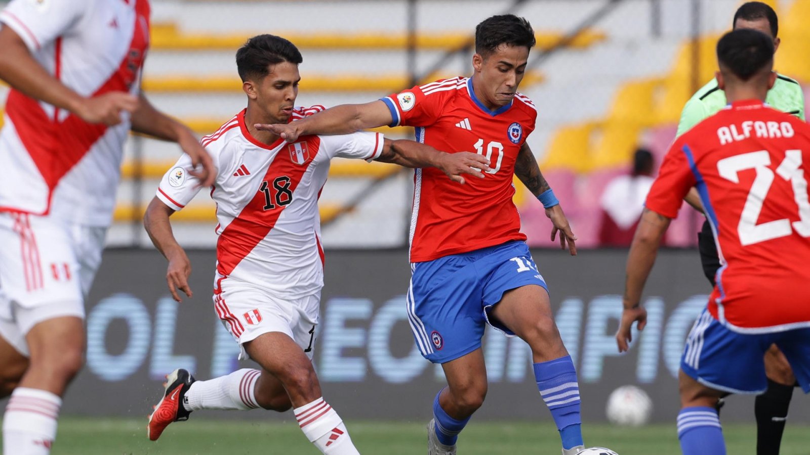 la roja sub 23 vs peru
