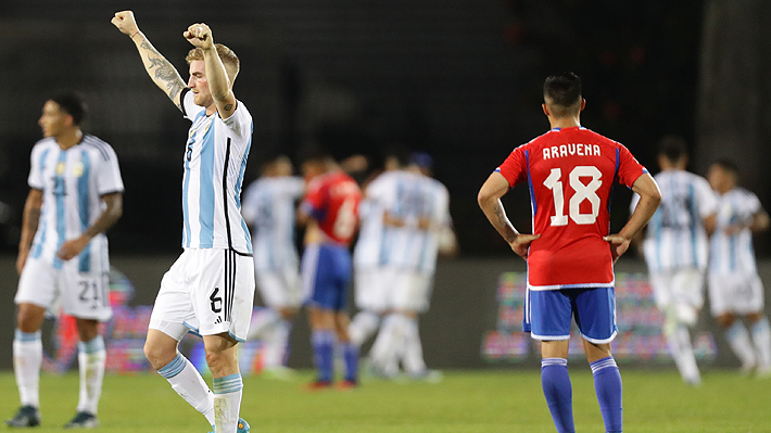 argentina elimino a chile