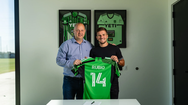 Sonaba en Colo Colo: Diego Rubio fue oficializado como nuevo refuerzo de Austin FC en la MLS