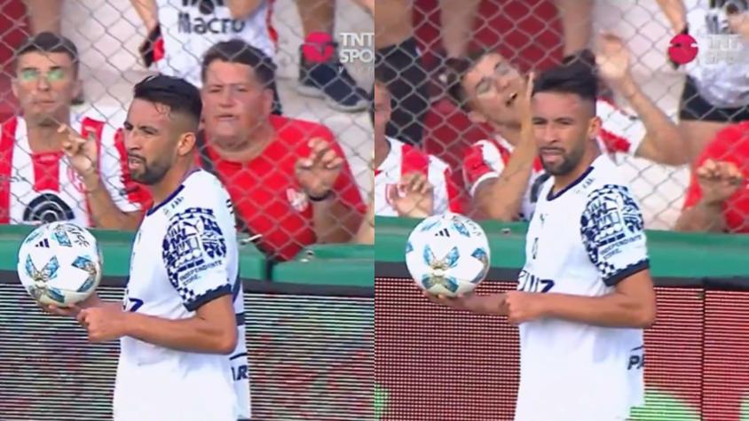 Mauricio Isla vivió asqueroso momento: un hincha lo escupió