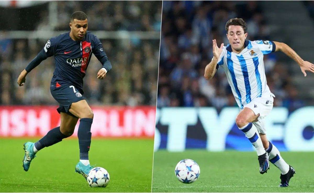PSG vs. Real Sociedad: cuándo y dónde ver el partido por los octavos de final de la Champions