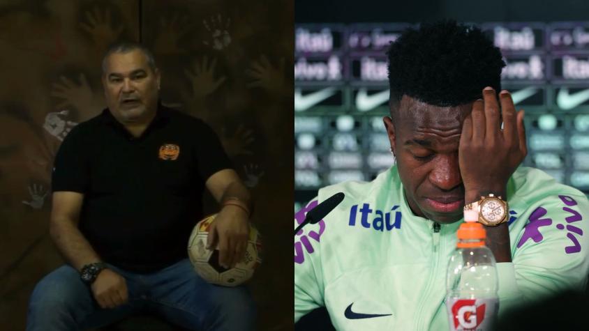 «El fútbol es para hombres»: La polémica respuesta de Chilavert a Vinicius Jr tras llorar en conferencia de prensa
