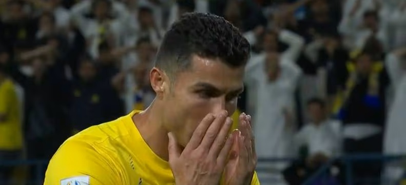 cristiano ronalda falla gol