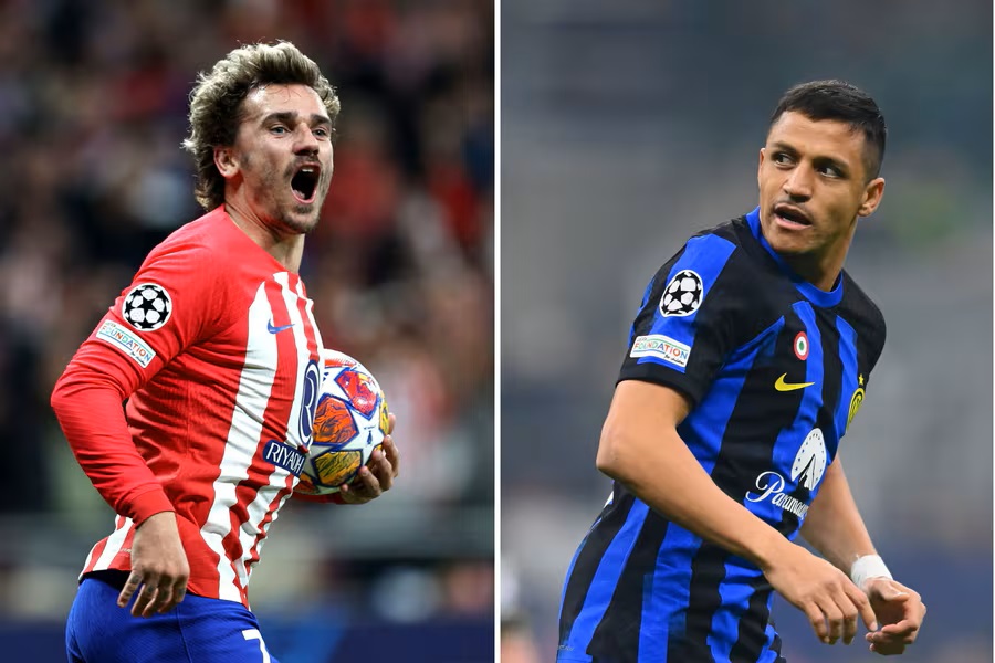 «¡Es un cagón, el chileno es un cagón!»: Griezmann contra Alexis Sánchez tras penal perdido en Champions