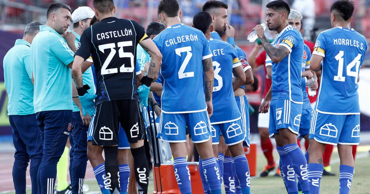 La formación de Universidad de Chile para su duelo pendiente ante Cobresal