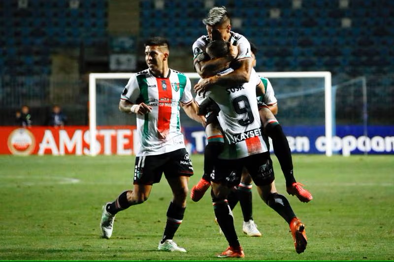 Palestino ganó en los penales a Nacional de Paraguay por Copa Libertadores