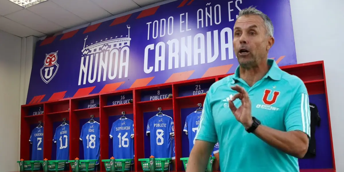 Gustavo Álvarez recibió buena noticia previo al duelo de la ‘U’ y Palestino