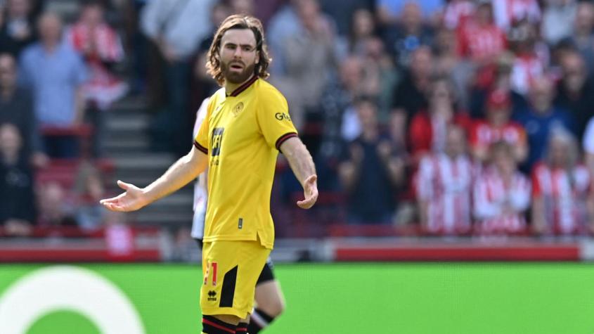 La triste despedida de Ben Brereton de la Premier League tras descender con Sheffield United