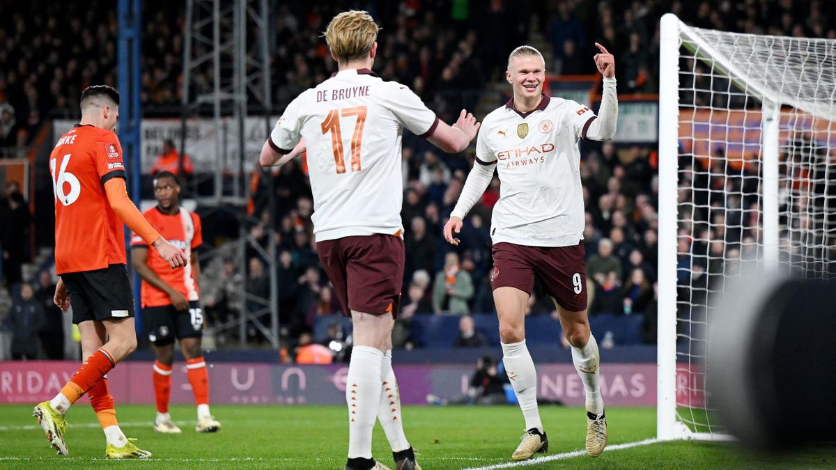 Manchester City vs Luton Town: cuándo y dónde ver en vivo el partido por la Premier
