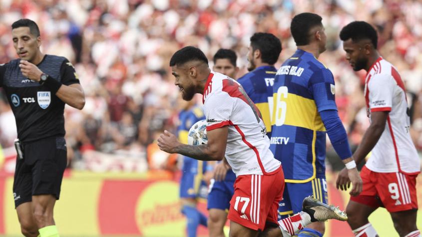 Video Golazo De Paulo Díaz No Le Alcanzó A River Plate Ante Boca