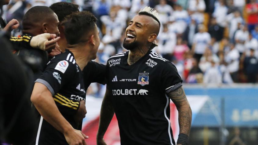 Arturo Vidal le da el gol de la victoria a Colo Colo que se quedó con el clásico ante la UC