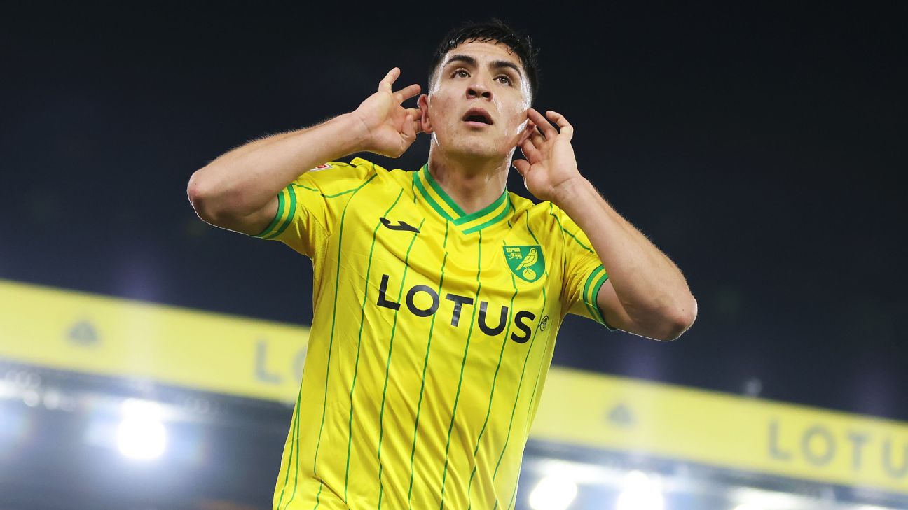 Marcelino Núñez fue titular en triunfo de Norwich y se ilusiona con llegar a los playoffs de la Championship