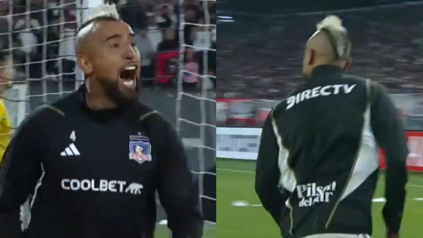 Polémico festejo de Arturo Vidal en Colo Colo provocó pelea con Cerro Porteño