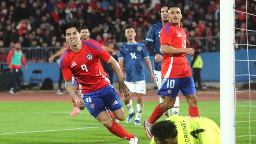 (Goles) Chile venció 3-0 a Paraguay previo a la Copa América 2024