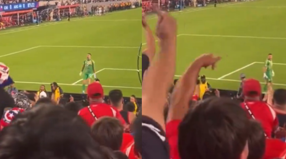 dibu martinez se burla de hinchas de la roja