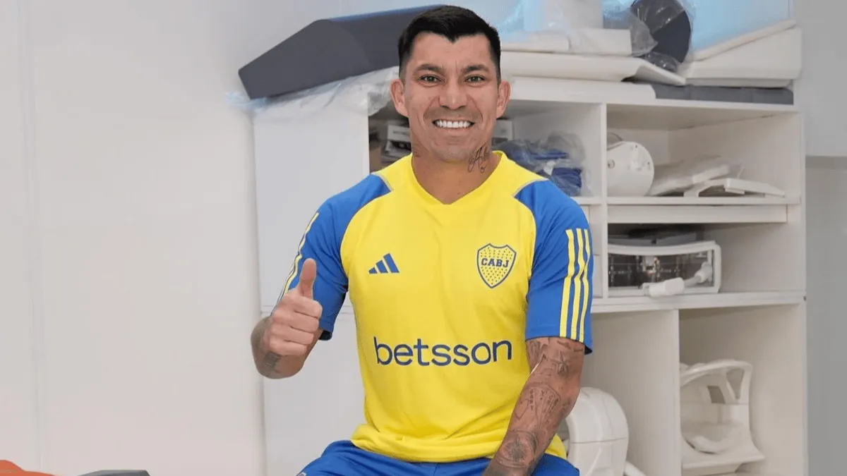 gary medel boca juniors