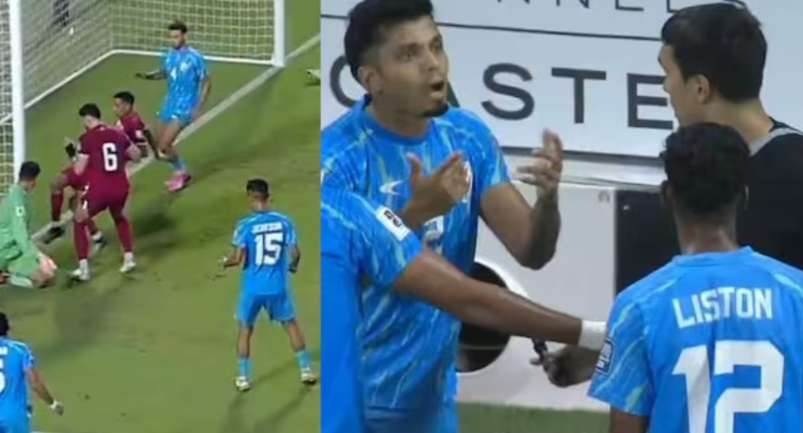Video: el insólito gol que le cobraron a Qatar ante India en las Clasificatorias de Asia para el Mundial 2026