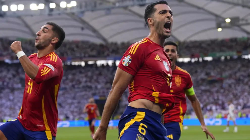 (Goles) Con polémica, España elimina a Alemania y se mete en semifinales de la Euro24
