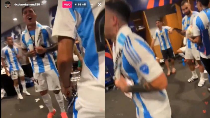 Video: Selección Argentina se burla de Colombia tras ganar la Copa América 2024