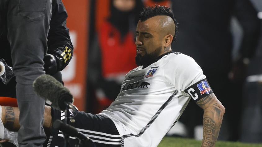 ¿Se pierde el Superclásico? Colo Colo revela el parte médico de Vidal