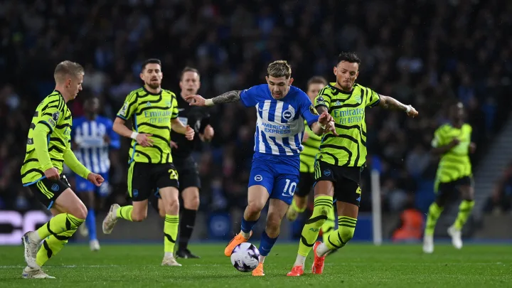 arsenal vs brighton