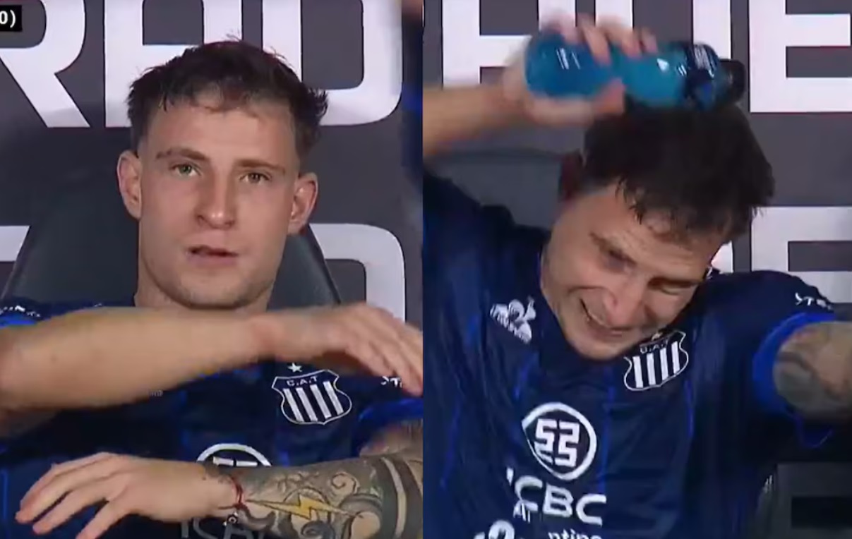 Video: La furia de Bruno Barticciotto tras ser reemplazado en el partido ante River