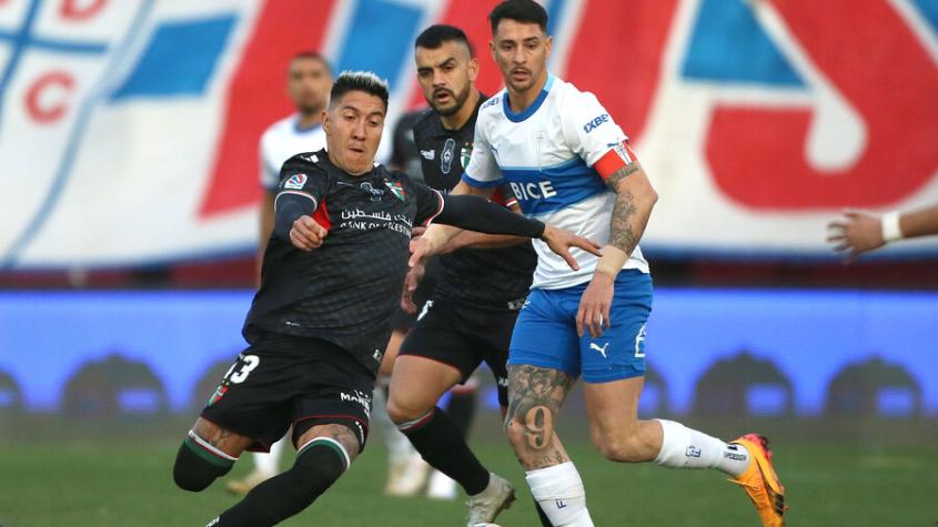 (Goles) La UC empató con Palestino y desperdició la oportunidad de ser líder