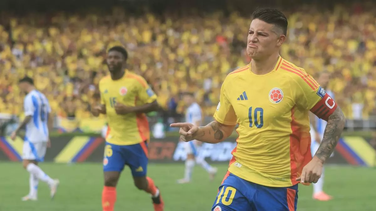 colombia vence a argentina