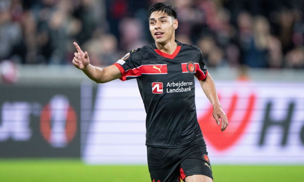 Video: Darío Osorio es elogiado por golazo que marcó en la Europa League