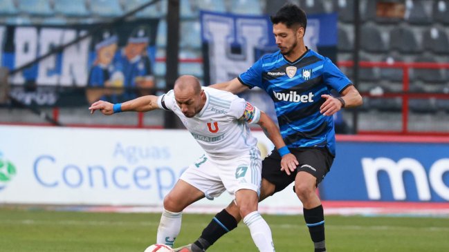 Con esta formación la ‘U’ jugará ante Huachipato por el Campeonato