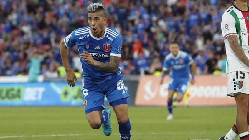 La ‘U’ vence por la mínima a Palestino y es más líder que nunca